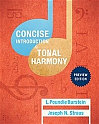 Concise Introduction to Tonal Harmony: Preview Edition (Paperback, Class Test)