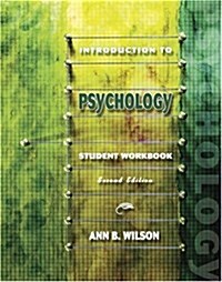 Introduction to Psychology Student Workbook (Spiral, 2, Revised and Stu)