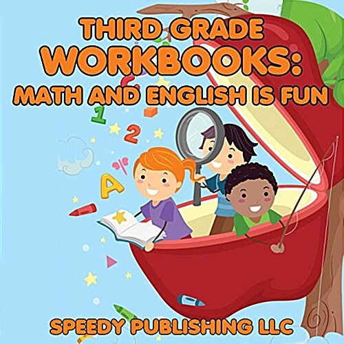 Third Grade Workbooks: Math and English Is Fun (Paperback)