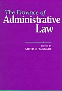 The Province of Administrative Law (Hardcover)