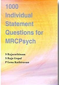 1000 Individual Statement Questions for Mrcpsych (Paperback)