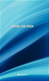 Diving Log Book - Blue Wave (Hardcover)
