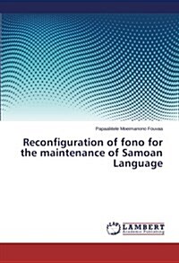 Reconfiguration of Fono for the Maintenance of Samoan Language (Paperback)