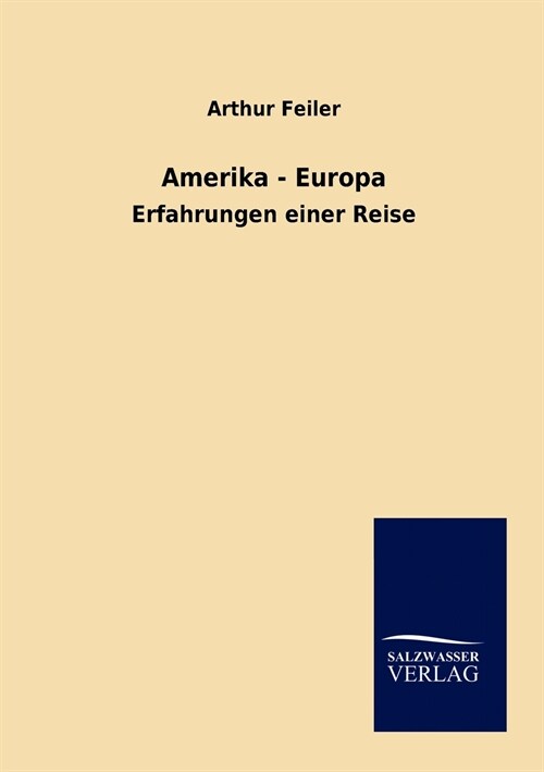 Amerika-Europa (Paperback)