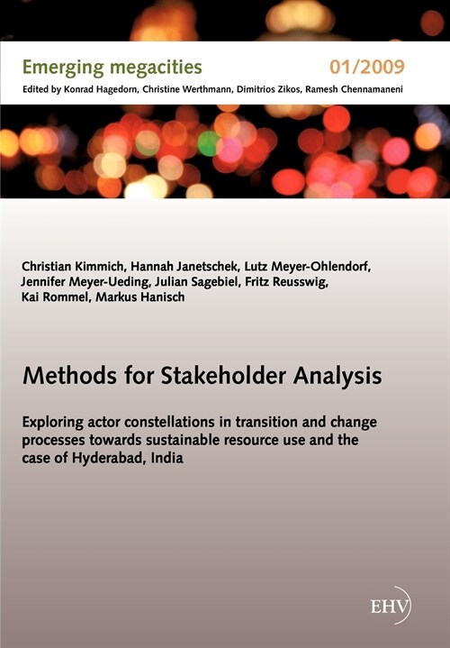 Methods for Stakeholder Analysis (Paperback)