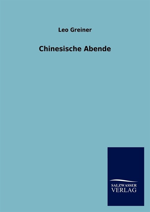 Chinesische Abende (Paperback)