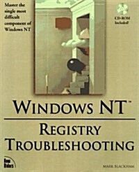 Windows Nt Registry Troubleshooting (Paperback, CD-ROM)