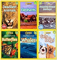 National Geographic Kids 리더스 3단계 6종 Package [사은품 6종 CD]