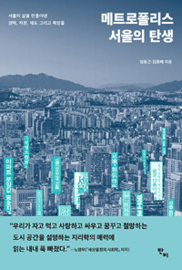 메트로폴리스 서울의 탄생 :서울의 삶을 만들어낸 권력, 자본, 제도 그리고 욕망들 