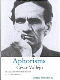 Aphorisms (Paperback)