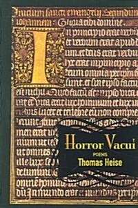 Horror Vacui: Poems (Paperback)