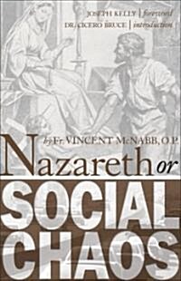 Nazareth or Social Chaos (Paperback)