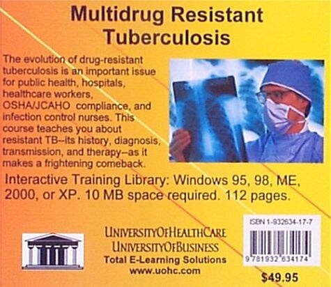 Multidrug Resistant Tuberculosis (CD-ROM)