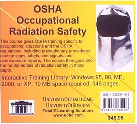 Osha Occupational Radiation Safety (CD-ROM)