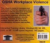 Osha Workplace Violence (CD-ROM)