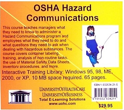 Osha Hazard Communications (CD-ROM)