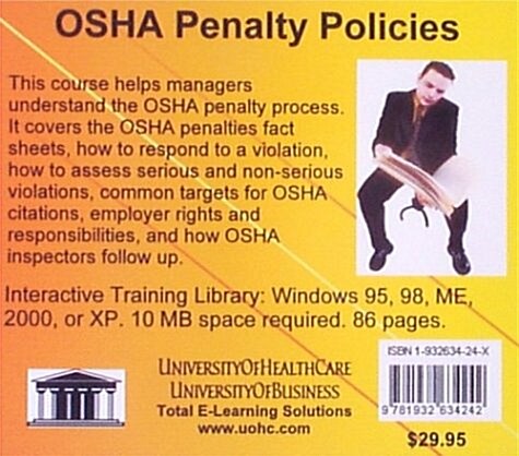 Osha Penalty Policies (CD-ROM)