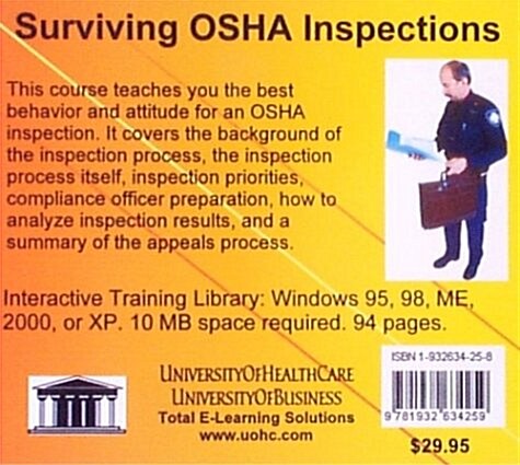 Surviving Osha Inspections (CD-ROM)