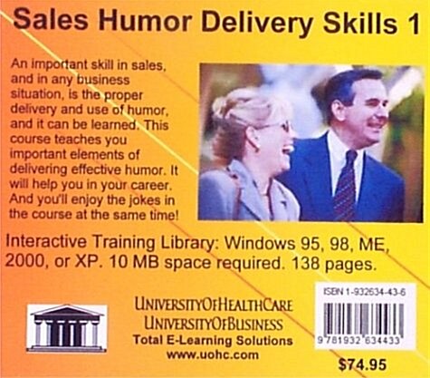 Sales Humor Delivery Skills 1 (CD-ROM)