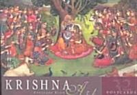 Krishna Art Postcard Book (Paperback)