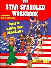 The Star-Spangled Workbook: Have Fun Learning about All 50 States [With CDROM] (Paperback)