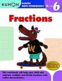 Kumon Grade 6 Fractions (Paperback)