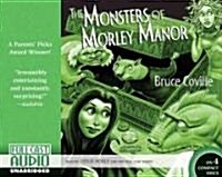 The Monsters of Morley Manor: A Madcap Adventure (Audio CD, Library)