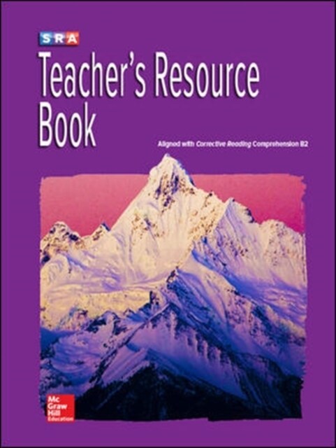 Corrective Reading Comprehension Level B2, Teachers Resource Book (Spiral)