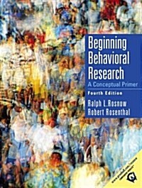 Beginning Behavioral Research : A Conceptual Primer (Hardcover, 4 Revised ed of US ed)