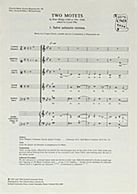 Two Motets (Sheet Music, Vocal score)