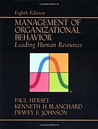 [중고] Management of Organizational Behaviour (Paperback, 8 Rev ed)