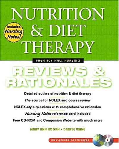 Nutrition and Diet Therapy : Reviews and Rationales (Paperback)