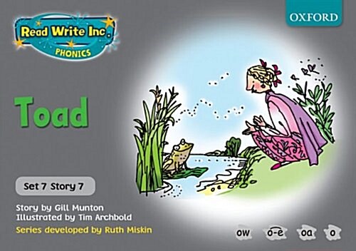 Read Write Inc. Phonics: Grey Set 7 Storybooks: Toad (Paperback)