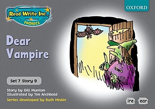 Read Write Inc. Phonics: Grey Set 7 Storybooks: Dear Vampire (Paperback)