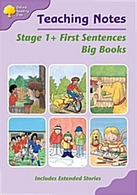 Oxford Reading Tree: Level 1+: First Words: Big Book Teaching Notes (Paperback)