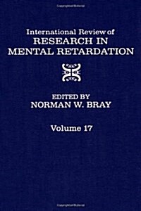 International Review of Research on Mental Retardation (Hardcover)