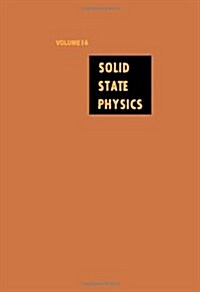 Solid State Physics Advances in Research and Applications (Hardcover)