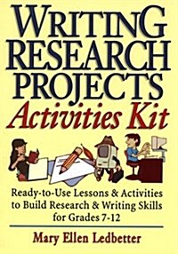 Writing Research Projects Activities Kit (Paperback)