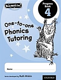 Read Write Inc.: Phonics One-to-One Phonics Tutoring Progress Book 4 Pack of 5 (Paperback)