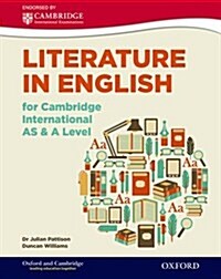 Literature in English for Cambridge International as & A Level (Paperback)