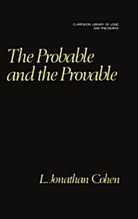 The Probable and the Provable (Hardcover)