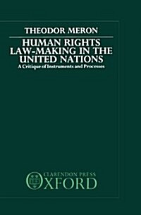 Human Rights Law-Making in the United Nations : A Critique of Instruments and Process (Hardcover)