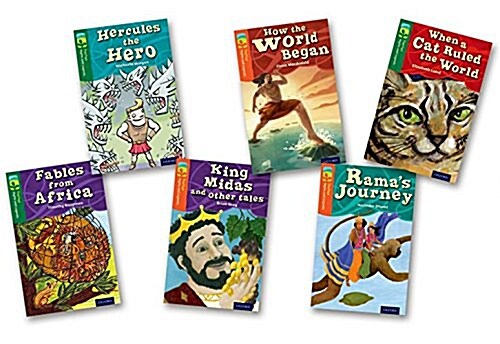 Oxford Reading Tree TreeTops Myths and Legends: Levels 12 and 13: Pack of 6 (Paperback)