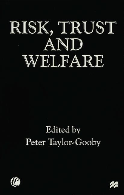 Risk, Trust and Welfare (Paperback)