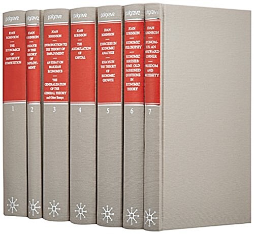 Joan Robinson: Writings on Economics : 7 Volume Set (Hardcover)