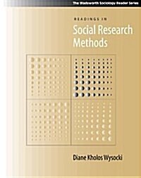 Readings in Social Research Methods (Paperback)