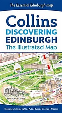 Discovering Edinburgh Illustrated Map (Sheet Map, folded, New ed)