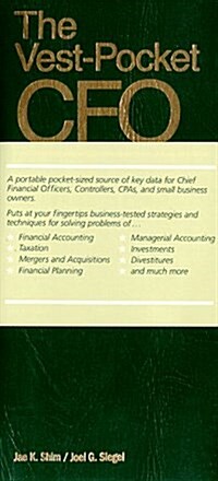 [중고] The Vest-Pocket CFO (Hardcover)