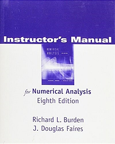 Numerical Analysis (Paperback, 8 Rev ed)