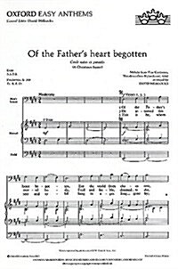 Of the Fathers Heart Begotten : Vocal Score (Sheet Music)